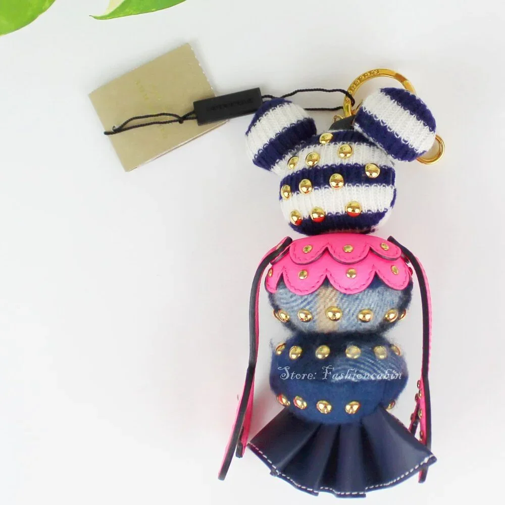 NWT Burberry Lobster Studded Key / Bag Charm